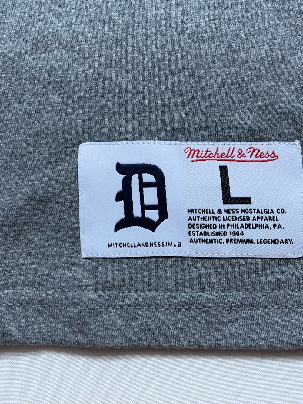 Mitchell & Ness Detroit Tigers 1984 World Series Champions T Shirt Mens Large - Picture 2 of 15
